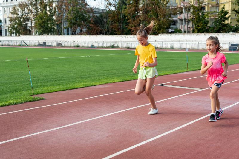 Kindertag-Sporttag
