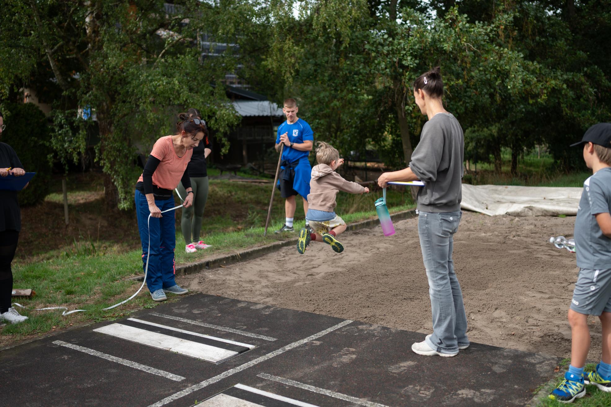 Kindertag-Sporttag